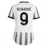 Damen Fußballbekleidung Juventus Dusan Vlahovic #9 Heimtrikot 2022-23 Kurzarm